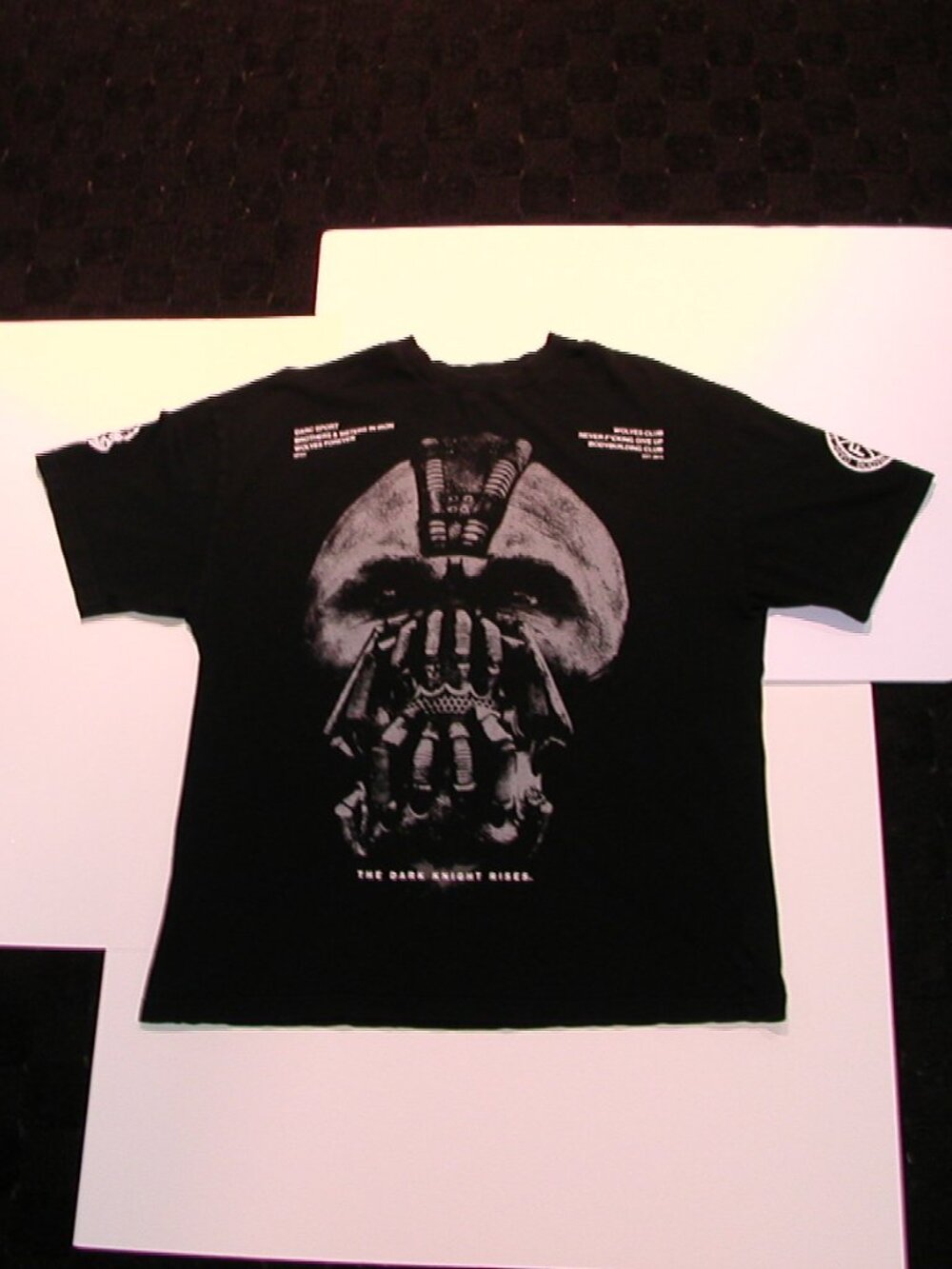 Darc Sport Batman The Dark Knight Rises T-Shirt Black Medium Limited 414/1000